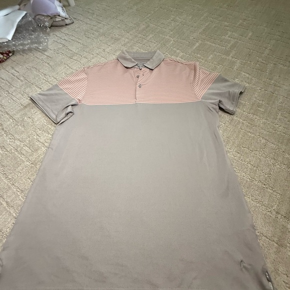 Head Men's Polo Shirt - Pink and Gray - Picture 2 of 10